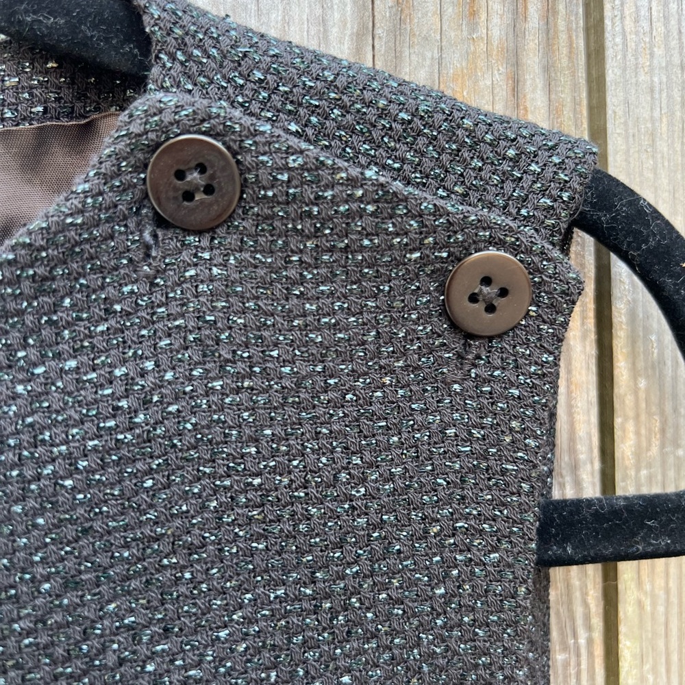 LINDA ALLRED ELLEN TRACY Wool Shell Top Women’s 8 - Picture 6 of 11